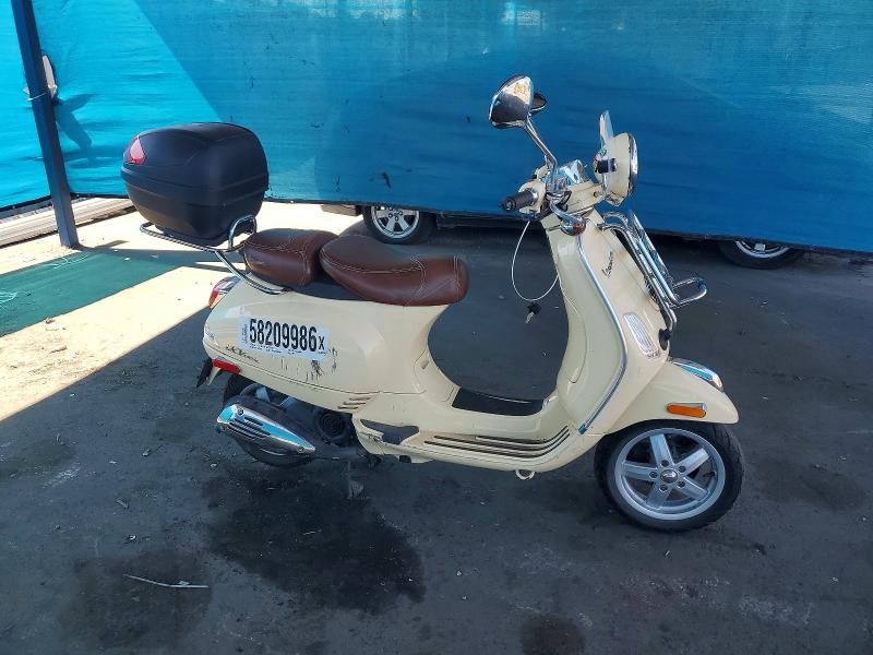 2013 Vespa - VIN ZAPM688F6D5201416 COPART salvage auction — REAR END, Ca - Salvage Certificate, sold $15 on 2026-07-23 (photo 1)