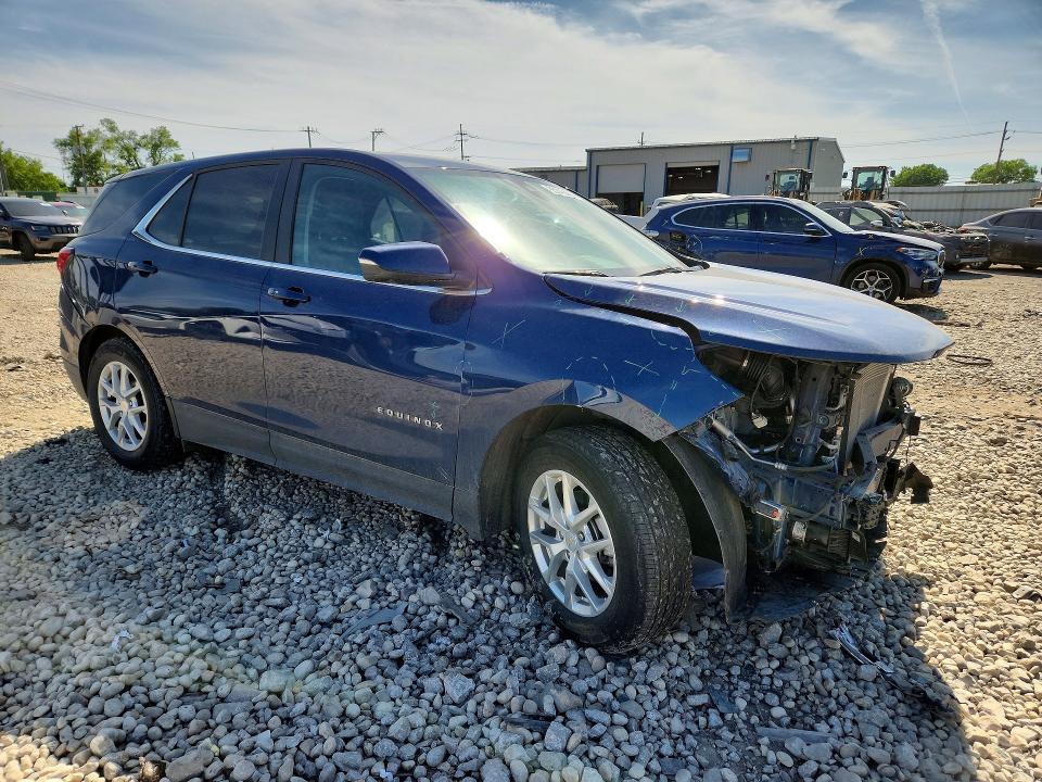 2022 Chevrolet Equinox VIN 3GNAXKEV1NL161877 COPART salvage auction — FRONT END, Il - Salvage Certificate, sold $5,200 on 2026-07-31 (photo 4)