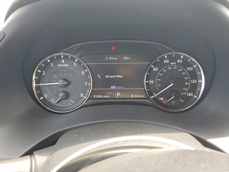 2023 Infiniti Qx80 VIN JN8AZ2AE7P9303173 COPART salvage auction — HAIL, Oh - Cert Of Title-Salvage, sold $25,250 on 2026-07-02 (photo 9)