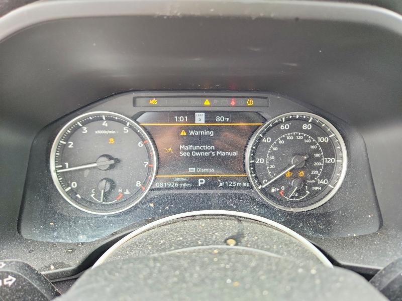 2023 Mitsubishi VIN JA4J3UA84PZ014863 COPART salvage auction — HAIL, Oh - Cert Of Title-Salvage, sold $5,200 on 2026-07-27 (photo 9)