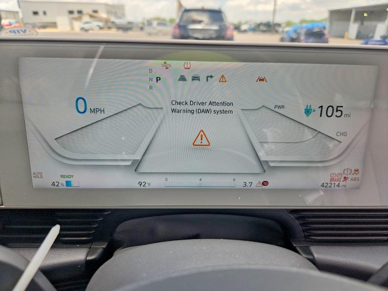 2022 Hyundai Ioniq VIN KM8KN4AE9NU091812 COPART salvage auction — SIDE, Tx - Salvage Vehicle Title, sold $8,600 on 2026-07-16 (photo 9)