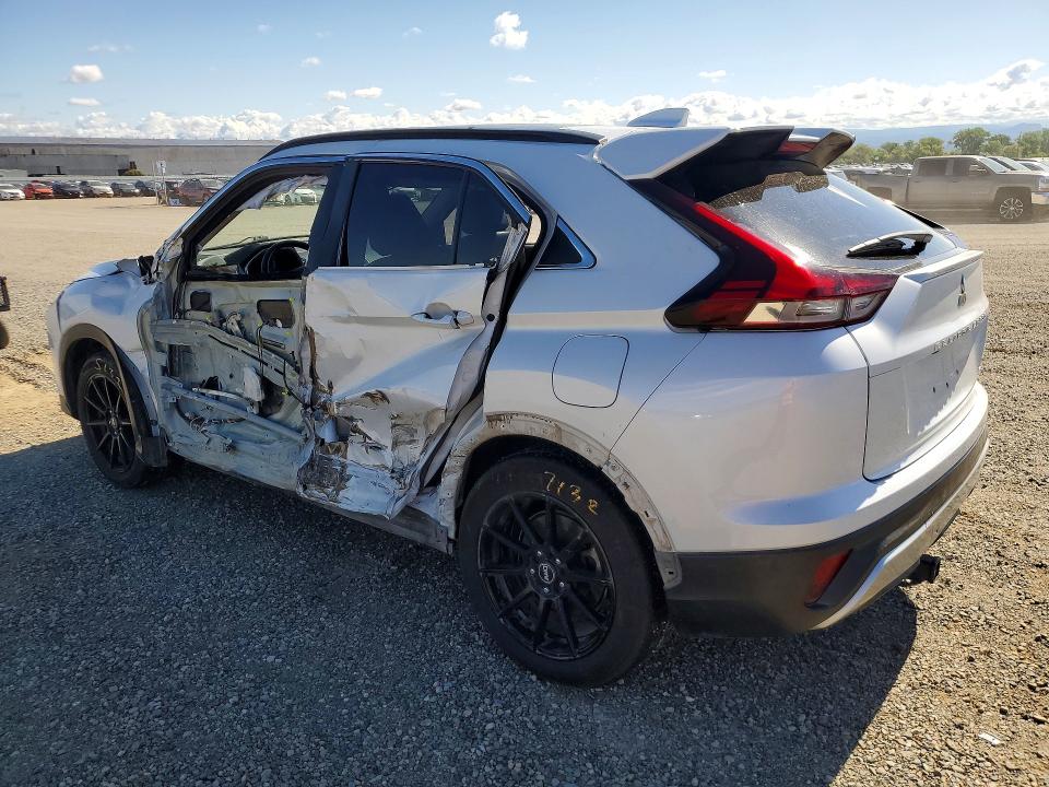 2022 Mitsubishi ECLIPSE VIN JA4ASWAA8NZ060307 COPART salvage auction — SIDE, Ca - Salvage Certificate, sold $3,700 on 2026-07-31 (photo 2)