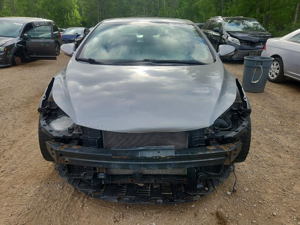 2015 Hyundai Elantra VIN KMHDH4AH2FU235535 COPART salvage auction — FRONT END, ON - PERMIT SALVAGE, sold $1,550 on 2026-07-07 (photo 5)