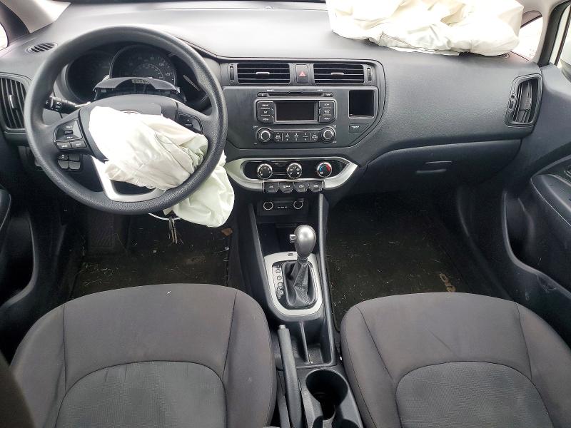 2013 Kia Rio VIN KNADM4A37D6170930 COPART salvage auction — FRONT END, Oh - Cert Of Title-Salvage, sold $250 on 2026-07-08 (photo 8)