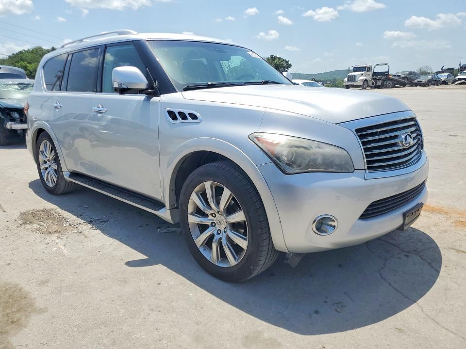 2012 Infiniti Qx56 VIN JN8AZ2NE8C9018499 COPART salvage auction — MECHANICAL, IL - CERTIFICATE OF TITLE, sold $1,050 on 2026-07-20 (photo 4)