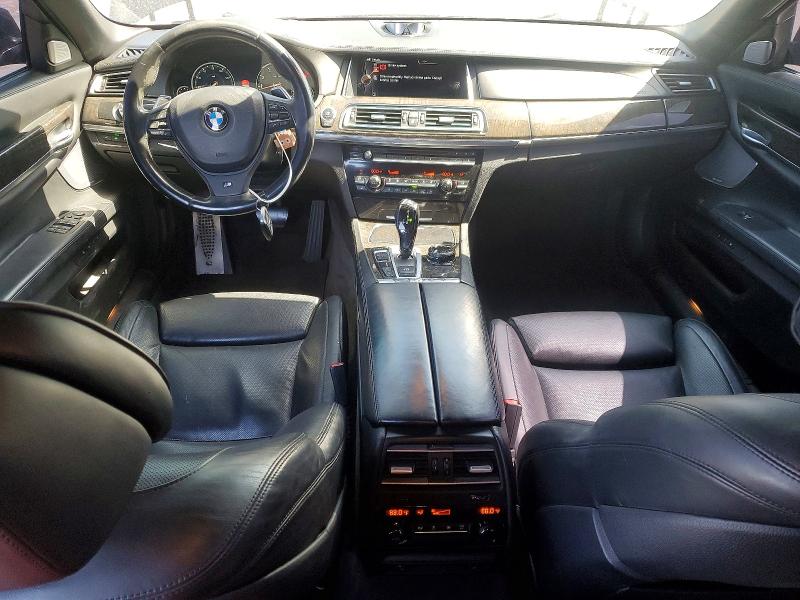 2015 BMW VIN WBAYA8C59FD825538 COPART salvage auction — REAR END, Ca - Salvage Certificate, sold $3,000 on 2026-07-08 (photo 8)