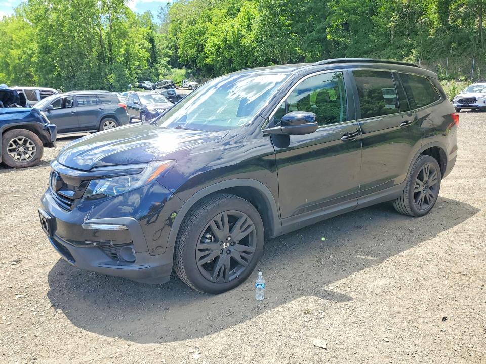 2022 Honda Pilot VIN 5FNYF6H28NB077427 COPART salvage auction — REAR END, Ny - Mv-907A Salvage Certificate, sold $8,900 on 2026-07-02 (photo 1)
