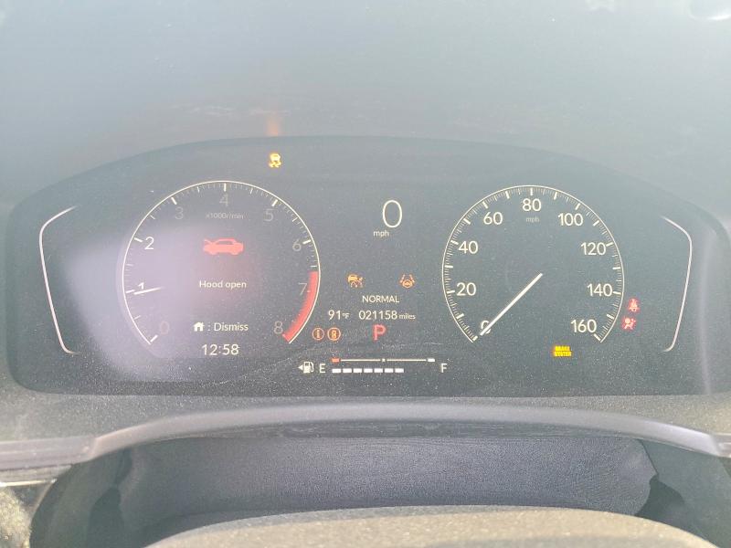 2026 Honda Civic VIN 2HGFE2F52TH507932 COPART salvage auction — FRONT END, Ca - Salvage Certificate, sold $9,700 on 2026-07-02 (photo 9)