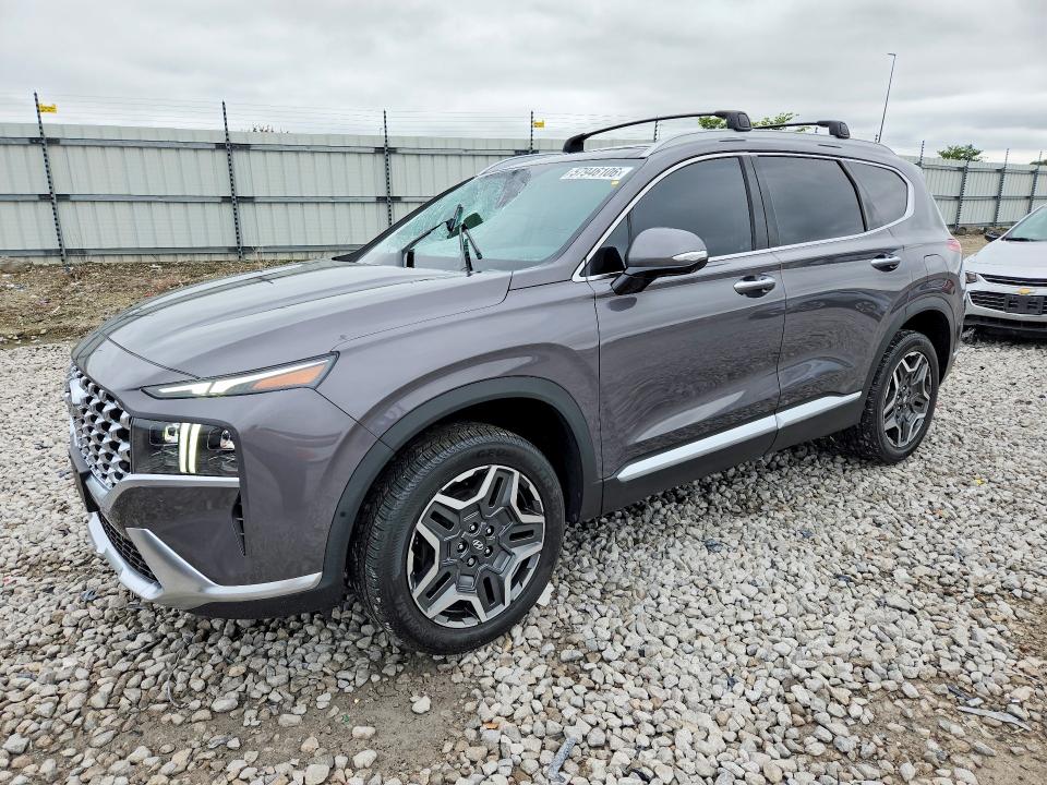 2021 Hyundai VIN KM8S5DA12MU011732 COPART salvage auction — ROOF, Il - Salvage Certificate, sold $175 on 2026-07-29 (photo 1)