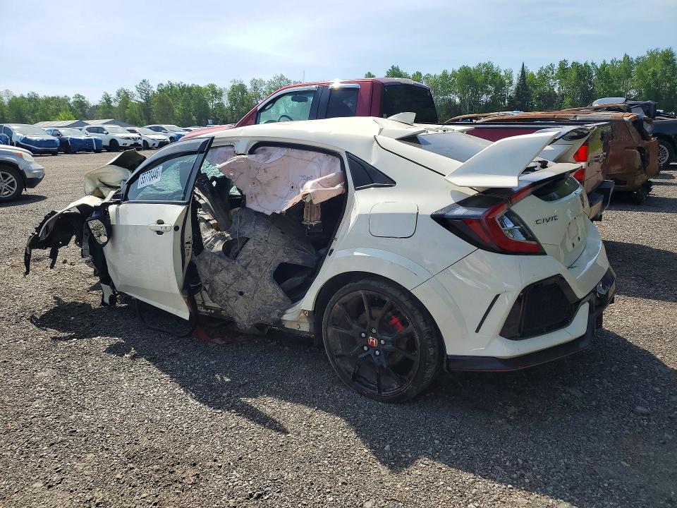 2018 Honda Civic VIN SHHFK8G37JU300316 COPART salvage auction — ALL OVER, On - Permit Irrepairable, sold $200 on 2026-07-16 (photo 2)
