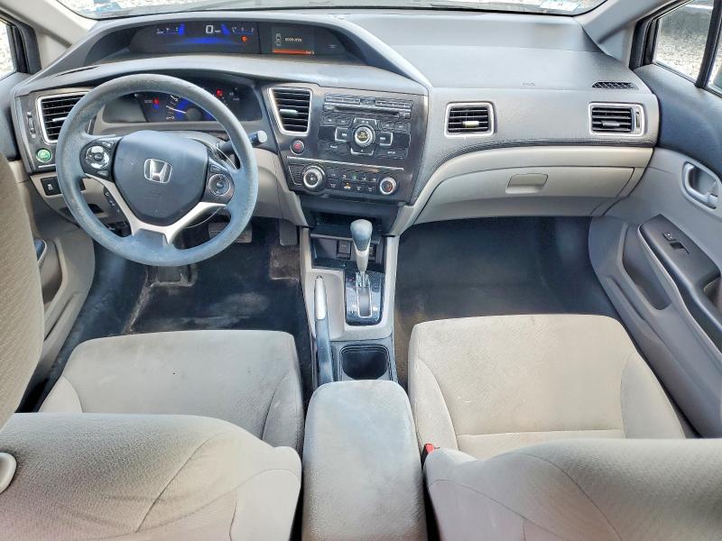 2013 Honda Civic VIN 2HGFB2F56DH524727 COPART salvage auction — FRONT END, Ma - Certificate Of Title, sold $1,150 on 2026-07-06 (photo 8)