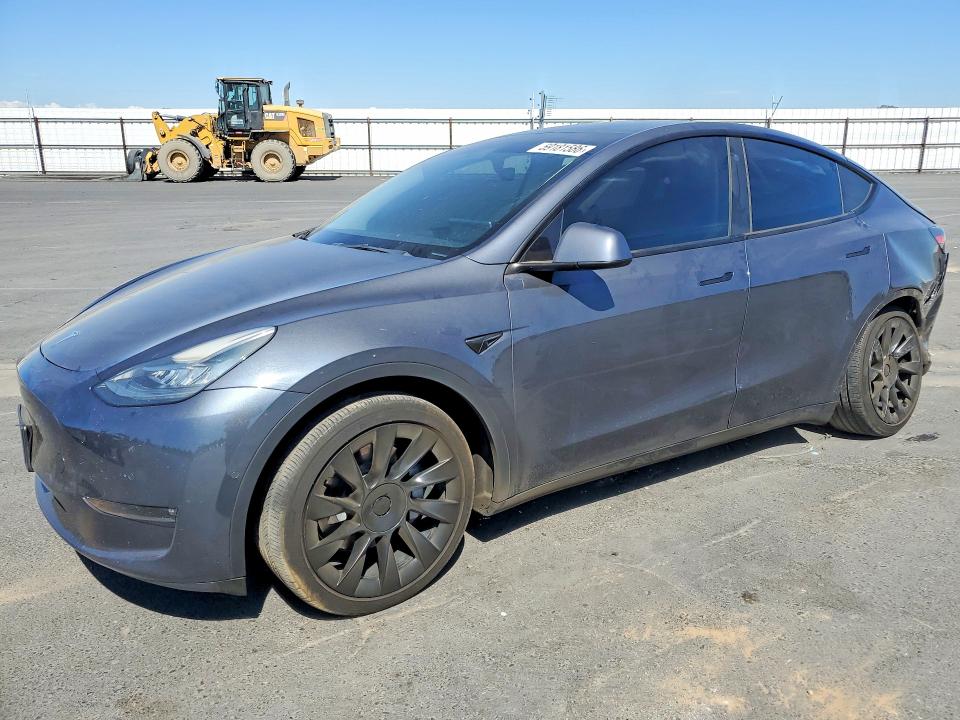 2022 Tesla Model y VIN 7SAYGDEE4NF386461 — COPART salvage auction photo