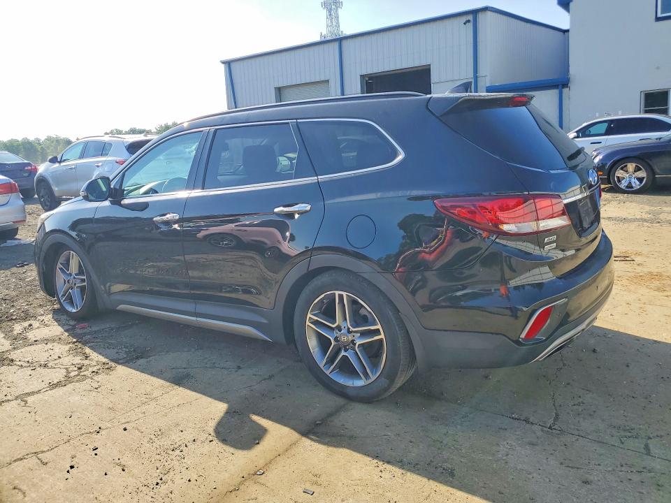 2017 Hyundai Santa fe VIN KM8SR4HF7HU249734 COPART salvage auction — SIDE, NJ - CERT OF TITLE-SALVAGE, sold $3,950 on 2026-07-13 (photo 2)