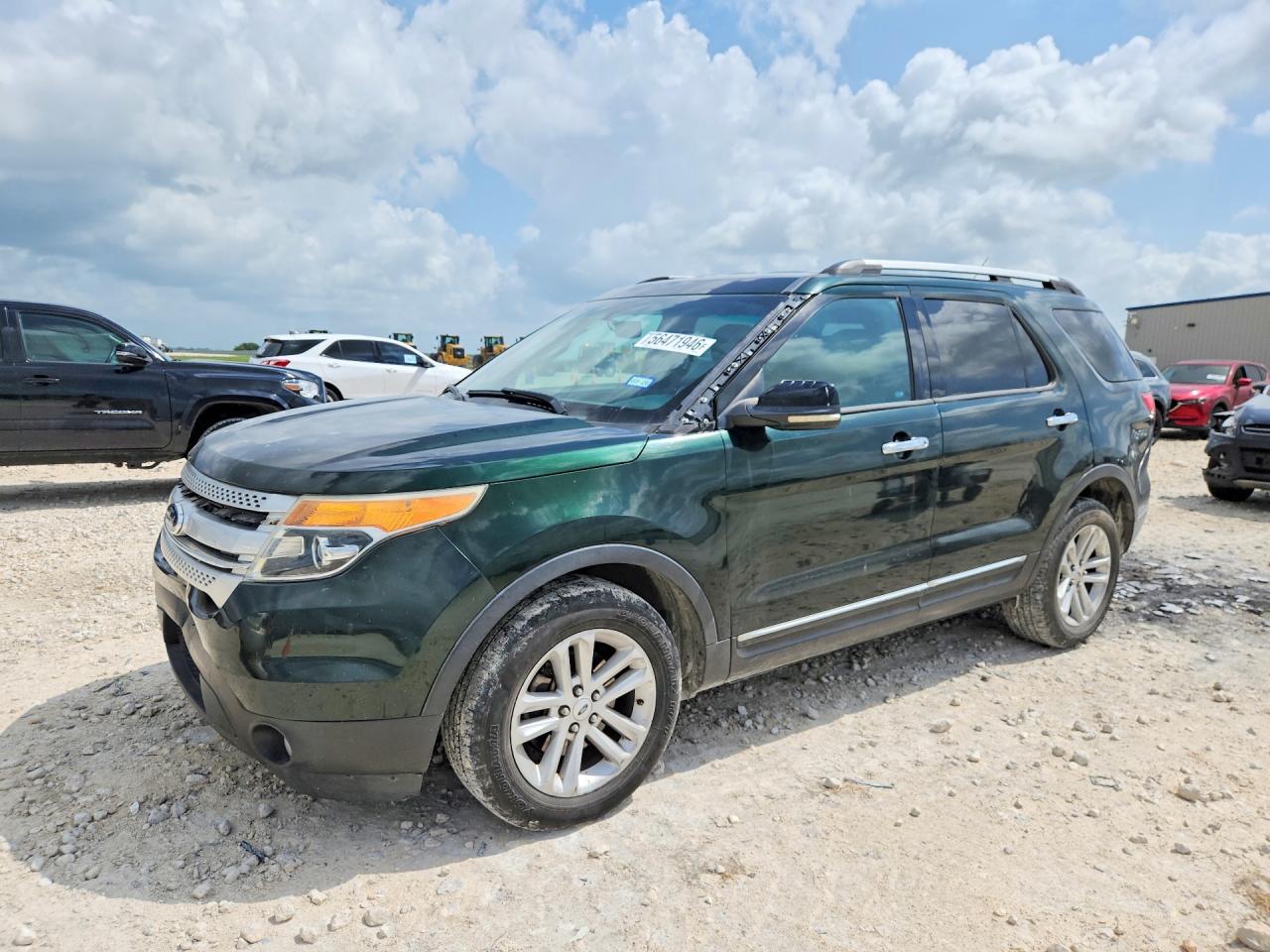 2013 Ford Explorer VIN 1FM5K7D90DGA04057 COPART salvage auction — Front End, TX - SALVAGE VEHICLE TITLE, sold $1,450 on 2026-07-09 (photo 1)