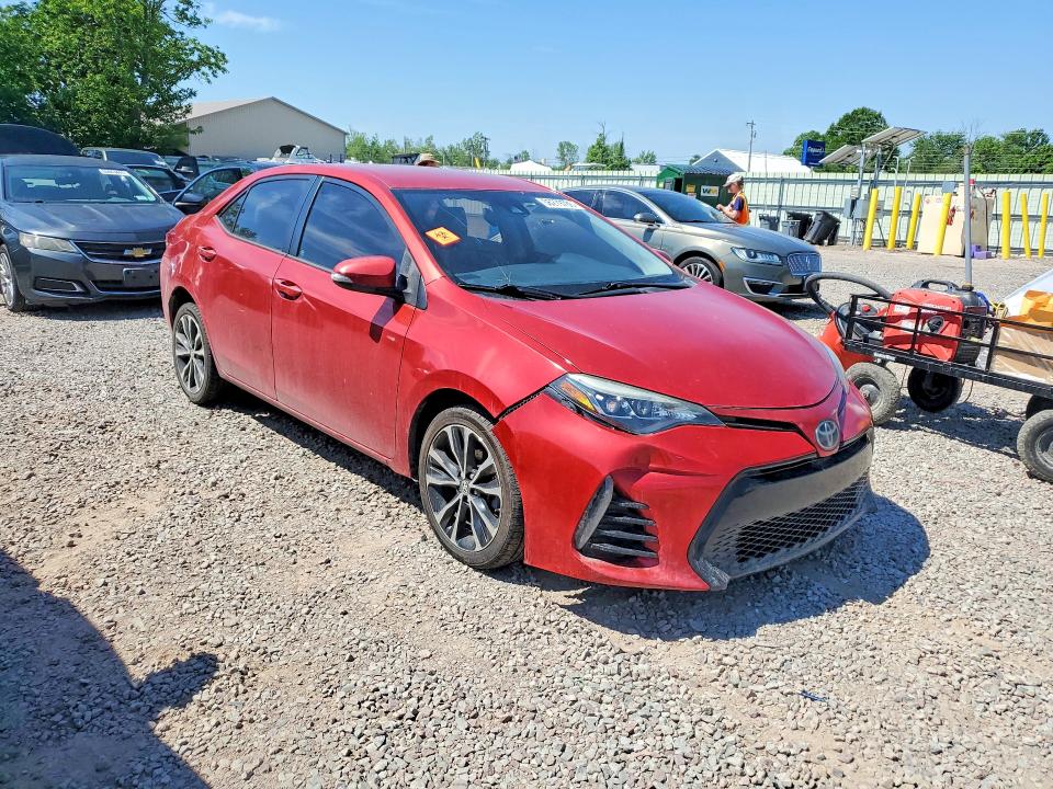 2017 Toyota Corolla VIN 5YFBURHEXHP671078 COPART salvage auction — FRONT END, Ar - Certificate Of Title, sold $2,800 on 2026-07-20 (photo 4)