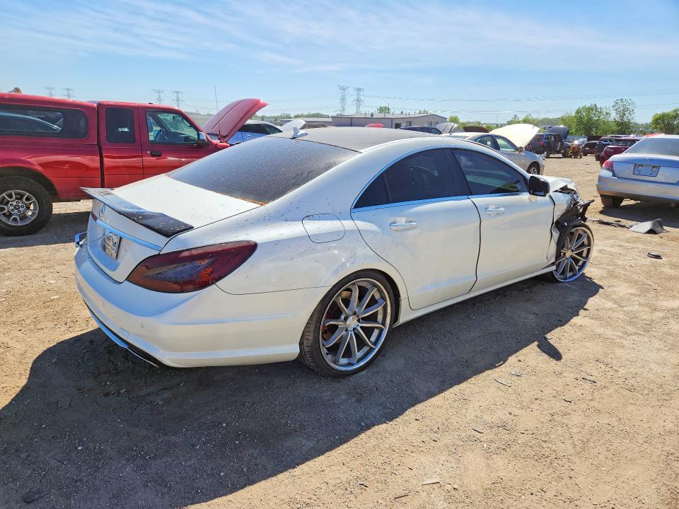 2014 Mercedes-benz Cls-klasse VIN WDDLJ9BB4EA101031 COPART salvage auction — FRONT END, Il - Salvage Certificate, sold $1,300 on 2026-07-09 (photo 3)