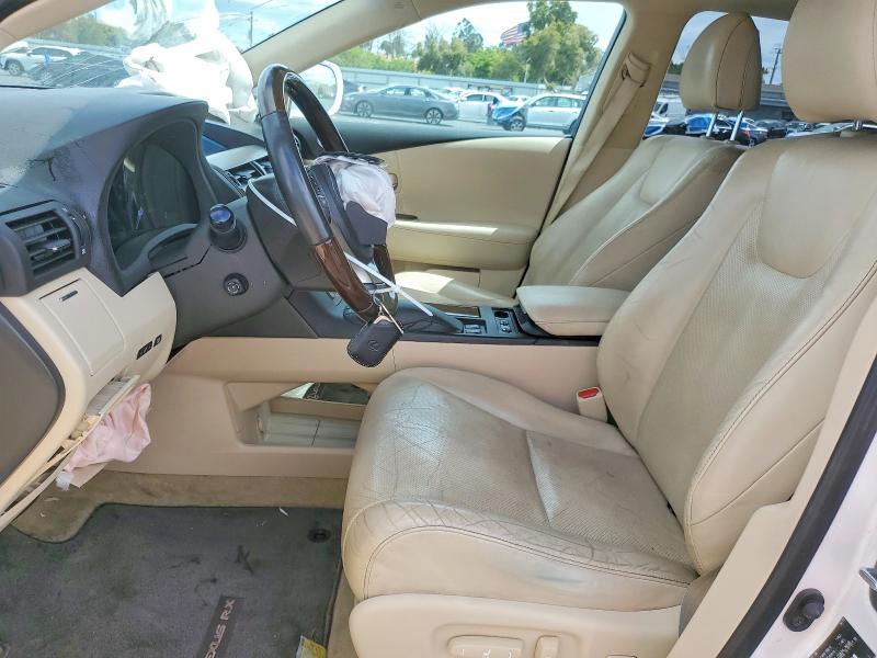 2015 Lexus Rx 350 VIN JTJBK1BA8F2483987 COPART salvage auction — FRONT END, CA - SALVAGE CERTIFICATE, sold $3,800 on 2026-07-13 (photo 7)