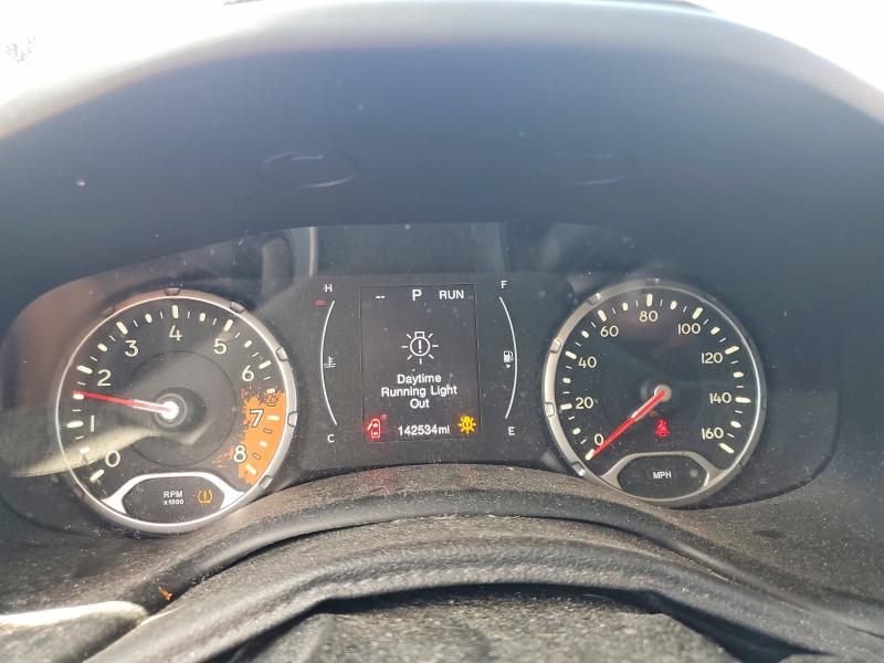 2017 Jeep Renegade VIN ZACCJBBB9HPF56415 COPART salvage auction — FRONT END, Oh - Cert Of Title-Salvage, sold $100 on 2026-07-24 (photo 9)