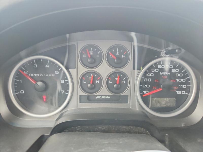 2004 Ford F-150 lightning VIN 1FTPW14564KB01207 COPART salvage auction — FRONT END, Tx - Bonded Title - Clean (P), sold $1,000 on 2026-07-09 (photo 9)