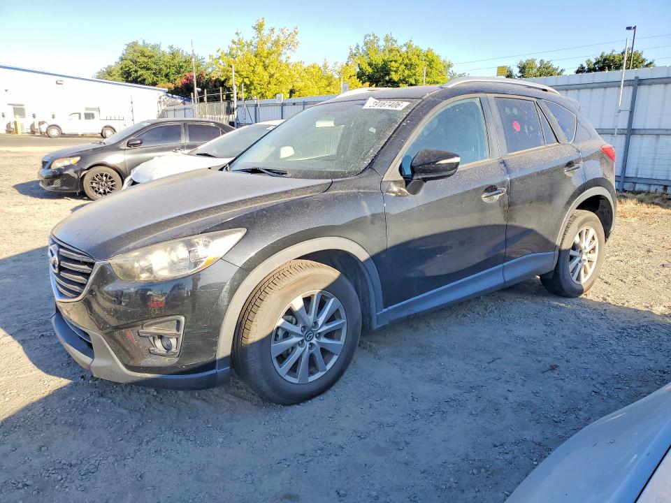 2016 Mazda Cx-5 VIN JM3KE2CY2G0805829 COPART salvage auction — FRONT END, Ca - Salvage Certificate, sold $2,100 on 2026-07-09 (photo 1)