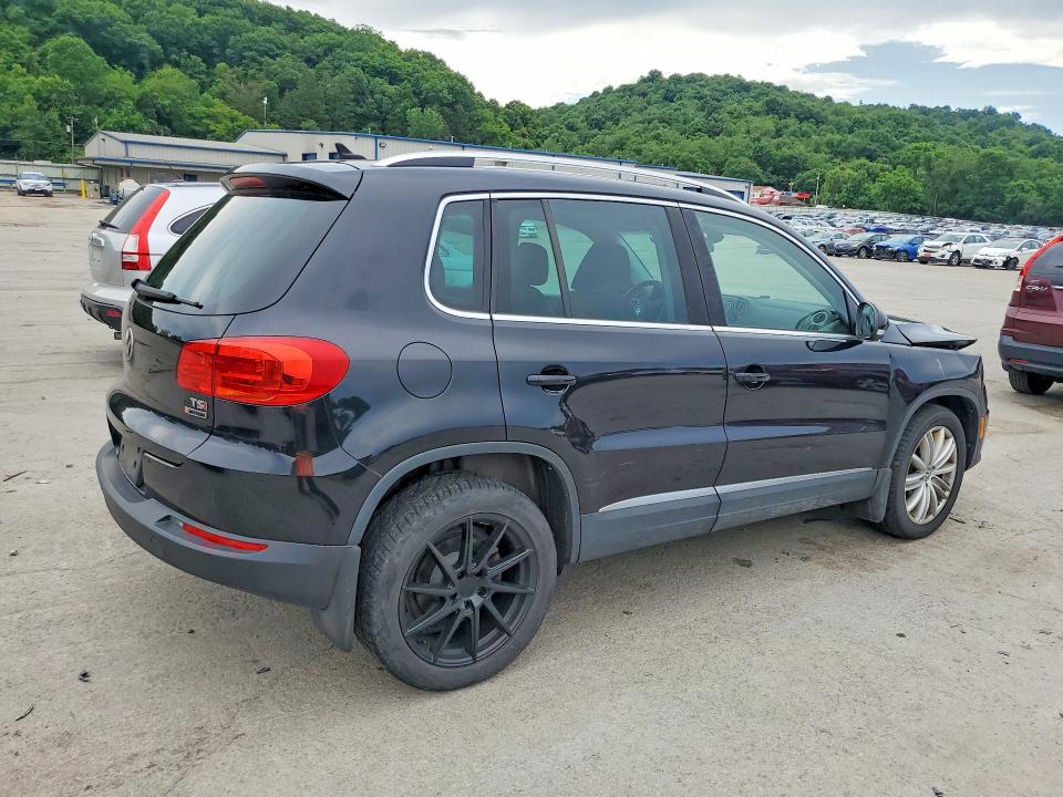 2016 Volkswagen Tiguan VIN WVGBV7AX9GW606026 COPART salvage auction — FRONT END, Pa - Certificate Of Salvage, sold $2,400 on 2026-08-06 (photo 3)