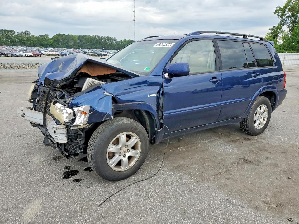 2003 Toyota Highlander VIN JTEHF21A530154126 COPART salvage auction — FRONT END, Nc - Salvage Certificate Of Title, sold $400 on 2026-07-28 (photo 1)
