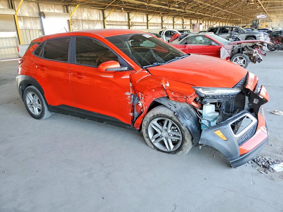2019 Hyundai Kona VIN KM8K12AA7KU195062 COPART salvage auction — FRONT END, Az - Cert Of Title - Salvage, sold $225 on 2026-07-27 (photo 4)