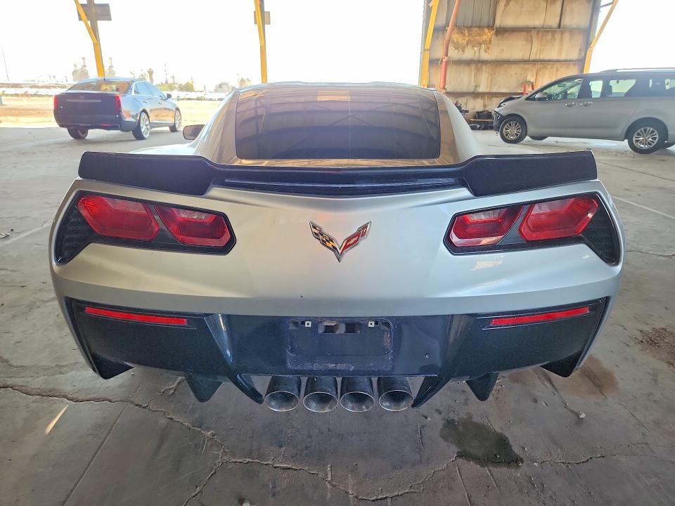 2016 Chevrolet Corvette stingray VIN 1G1YA2D7XG5107999 COPART salvage auction — ENGINE BURN, Az - Certificate Of Title, sold $15,200 on 2026-07-29 (photo 6)