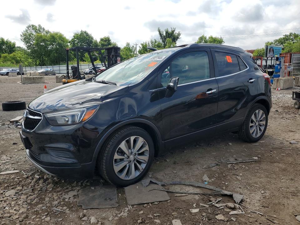 2019 Buick Encore VIN KL4CJASB5KB712634 COPART salvage auction — ROOF, Il - Salvage Certificate, sold $625 on 2026-07-31 (photo 1)
