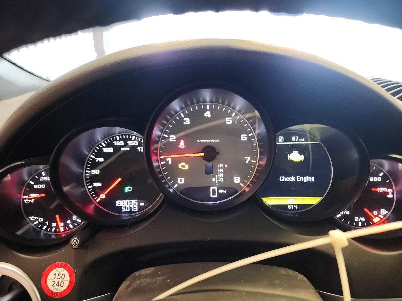 2014 Porsche Cayenne VIN WP1AB2A22ELA55676 COPART salvage auction — REAR END, Wi - Junked Vehicle Bill Of Sale, sold $1,150 on 2026-07-06 (photo 9)