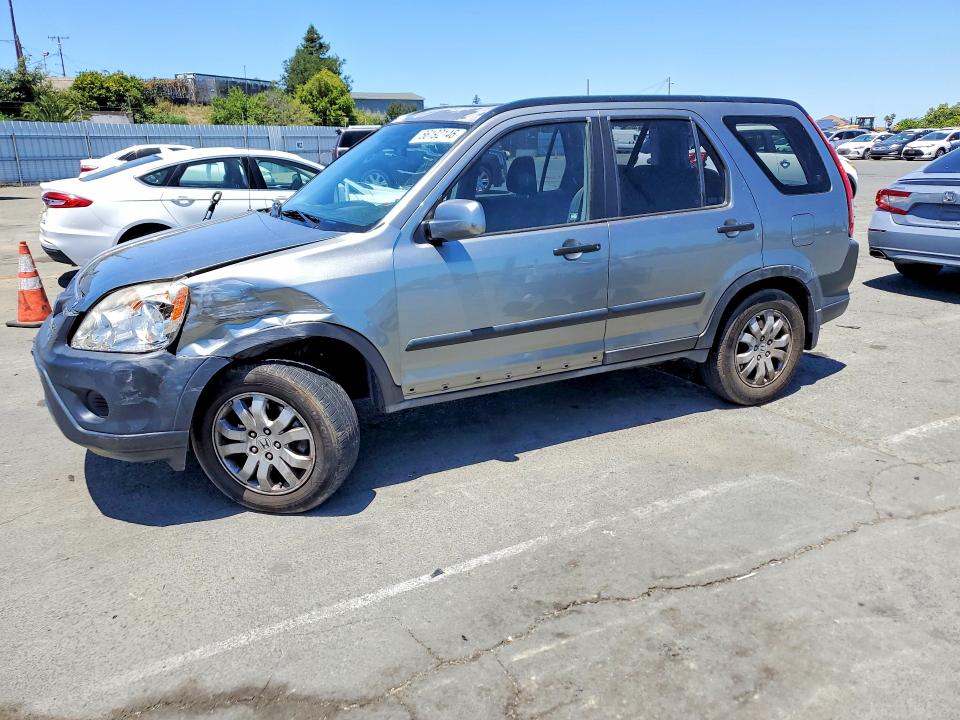 2005 Honda Cr-v VIN JHLRD78895C060625 COPART salvage auction — REAR END, Ca - Salvage Certificate, sold $750 on 2026-07-31 (photo 1)