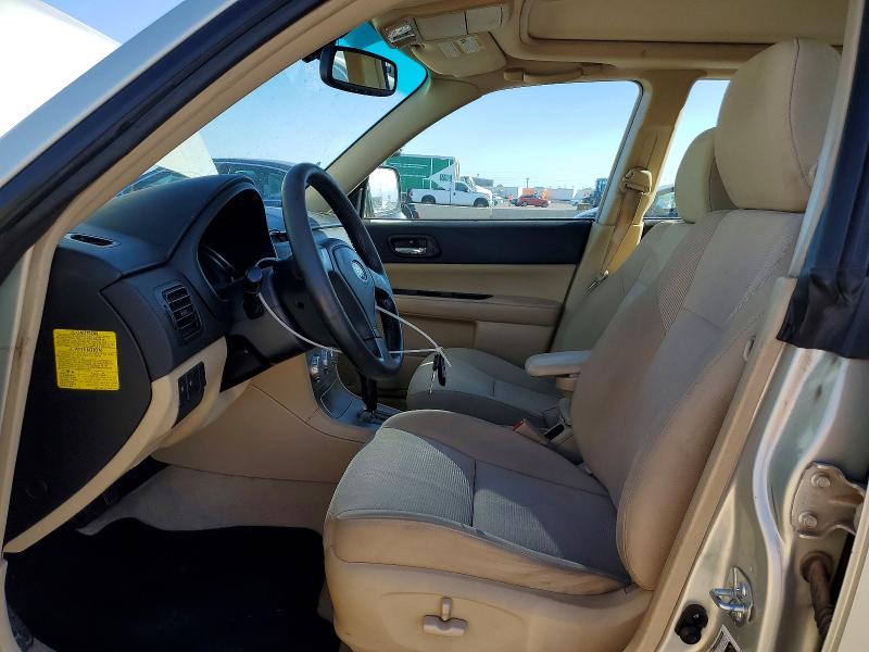 2007 Subaru Forester VIN JF1SG656X7H722159 COPART salvage auction — FRONT END, Co - Public - Salvage Title, sold $475 on 2026-07-14 (photo 7)