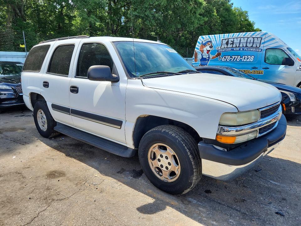 2005 Chevrolet Tahoe VIN 1GNEC13T95J110787 COPART salvage auction — FRONT END, Ga - Cert Of Title-Salvage, sold $2,300 on 2026-07-02 (photo 4)