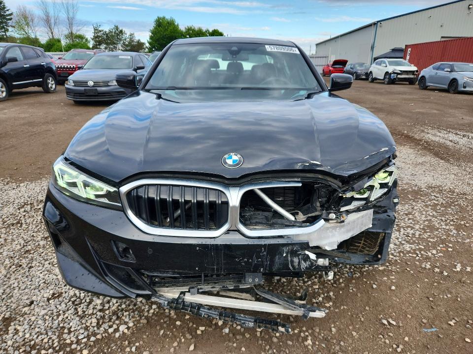 2024 BMW 3 series VIN 3MW89FF09R8E18365 COPART salvage auction — FRONT END, ON - PERMIT NO BRAND - UNFIT (P), sold $24,250 on 2026-07-30 (photo 5)