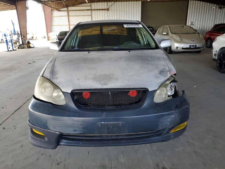 2006 Toyota Corolla VIN 1NXBR32E56Z607694 COPART salvage auction — FRONT END, Ca - Salvage Certificate, sold $675 on 2026-07-09 (photo 5)