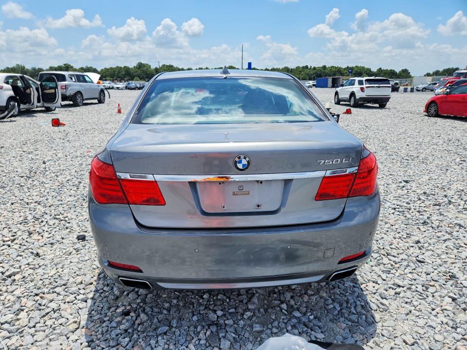 2012 BMW 7er VIN WBAKC8C55CC437756 COPART salvage auction — FRONT END, Fl - Certificate Of Title, sold $400 on 2026-07-31 (photo 6)