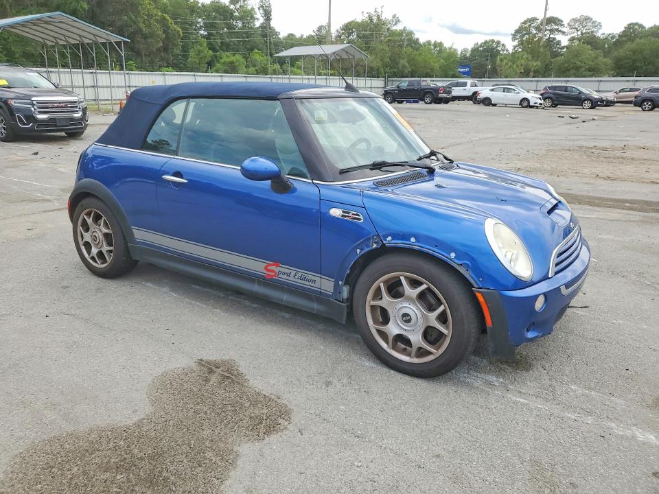 2008 Mini Cooper VIN WMWRH33528TL97209 COPART salvage auction — FRONT END, Ga - Cert Of Title-Salvage, sold $225 on 2026-08-06 (photo 4)