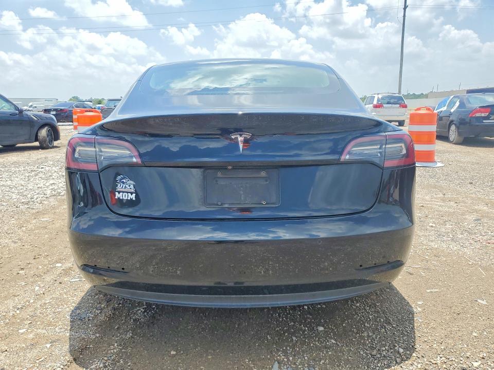 2019 Tesla VIN 5YJ3E1EAXKF304382 COPART salvage auction — HAIL, Salvage Title, sold $7,000 on 2026-07-16 (photo 6)
