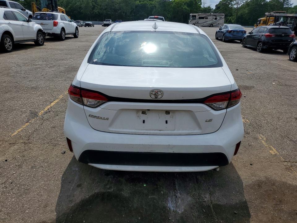2022 Toyota Corolla VIN 5YFEPMAE9NP338528 COPART salvage auction — FRONT END, Al - Cert Of Title-Flood Salvage, sold $3,650 on 2026-07-13 (photo 6)