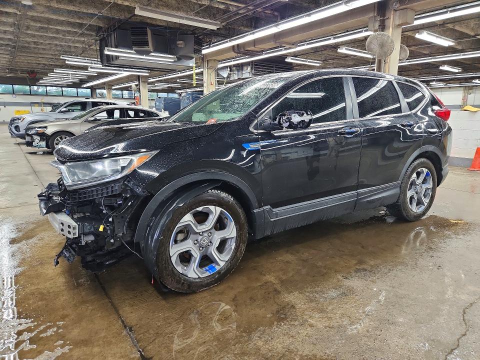 2017 Honda Cr-v VIN 7FARW1H58HE002334 COPART salvage auction — FRAME DAMAGE, IL - CERTIFICATE OF TITLE, sold $3,700 on 2026-07-14 (photo 1)