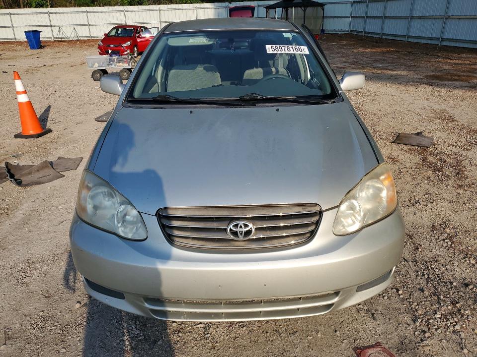 2003 Toyota Corolla VIN JTDBR32E630007533 COPART salvage auction — SIDE, NC - SALVAGE CERTIFICATE OF TITLE, sold $775 on 2026-07-17 (photo 5)