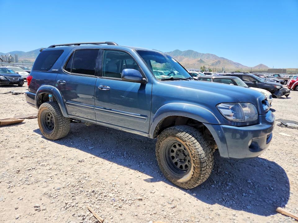 2005 Toyota Sequoia VIN 5TDBT48A95S235442 COPART salvage auction — SIDE, Ut - Salvage Certificate, sold $2,000 on 2026-07-24 (photo 4)
