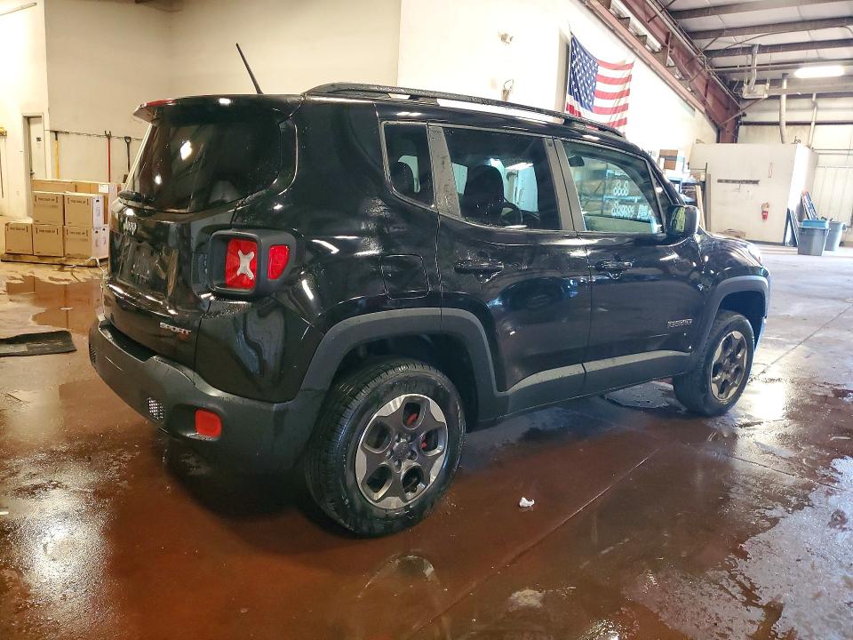 2016 Jeep VIN ZACCJBAT5GPE32635 COPART salvage auction — FRONT END, MI - CERTIFICATE OF TITLE, sold $600 on 2026-07-24 (photo 3)