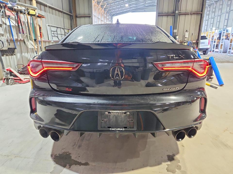 2021 Acura Tlx VIN 19UUB7F02MA000708 COPART salvage auction — HAIL, MO - CERTIFICATE OF TITLE, sold $21,400 on 2026-07-20 (photo 6)