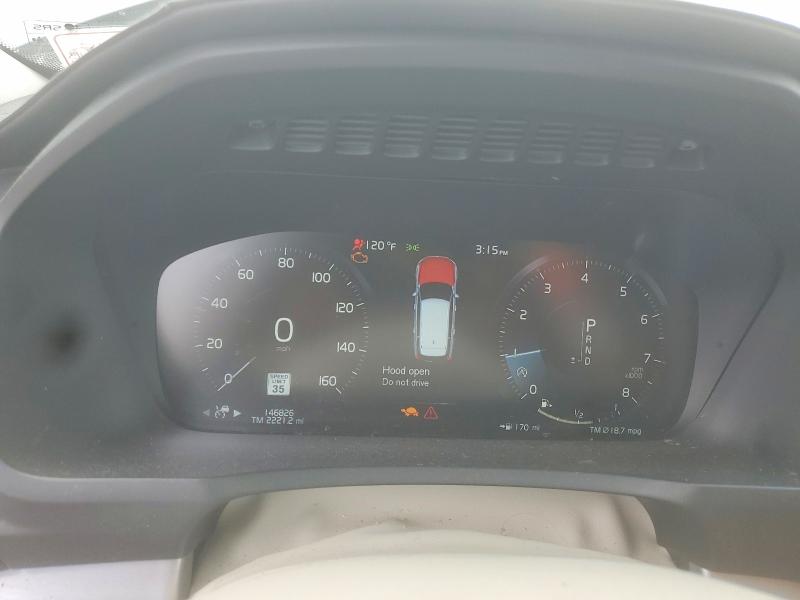 2016 Volvo Xc90 VIN YV4A22PK1G1027985 COPART salvage auction — SIDE, NC - SALVAGE CERTIFICATE OF TITLE, sold $4,400 on 2026-08-13 (photo 9)