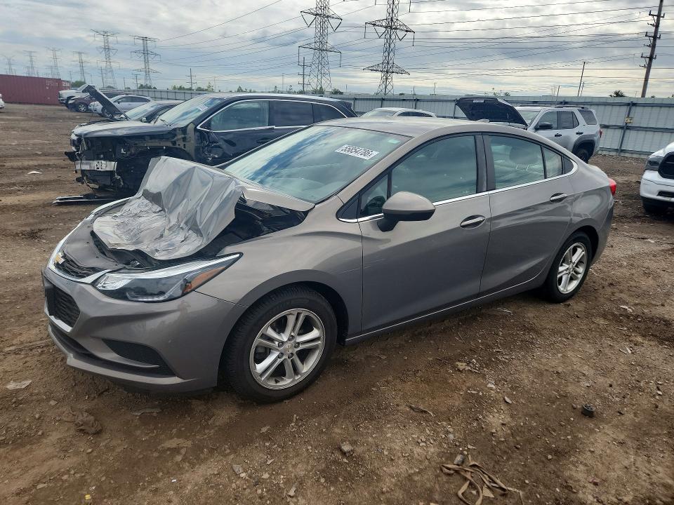 2018 Chevrolet Cruze VIN 1G1BE5SM3J7244072 COPART salvage auction — FRONT END, Il - Salvage Certificate, sold $2,950 on 2026-07-09 (photo 1)