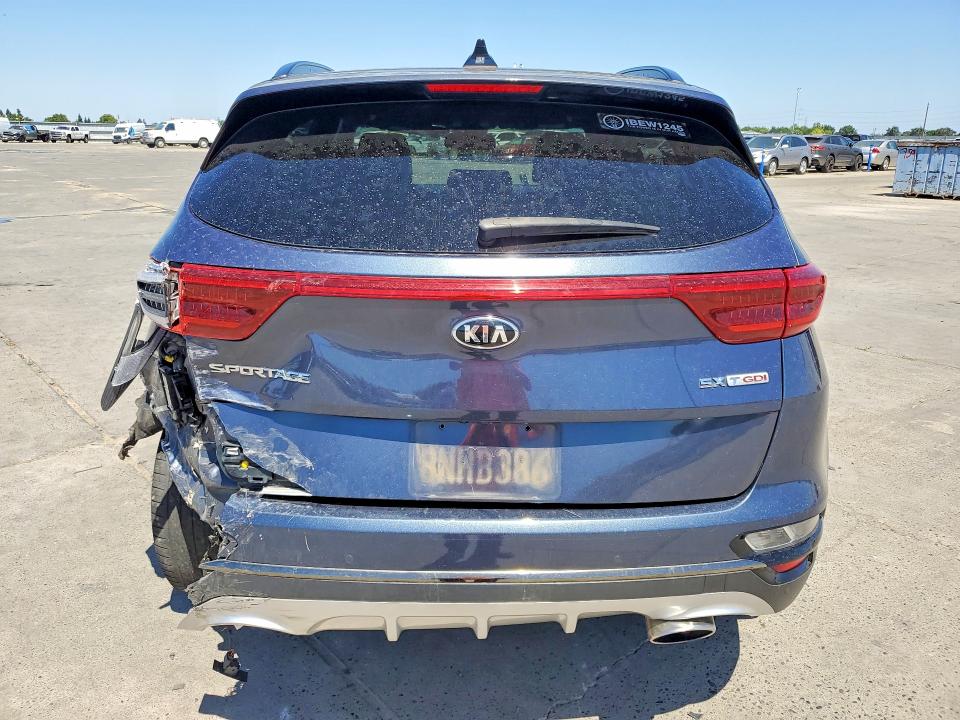 2020 Kia VIN KNDPRCA6XL7764314 COPART salvage auction — REAR END, Salvage Title, sold $3,100 on 2026-07-27 (photo 6)