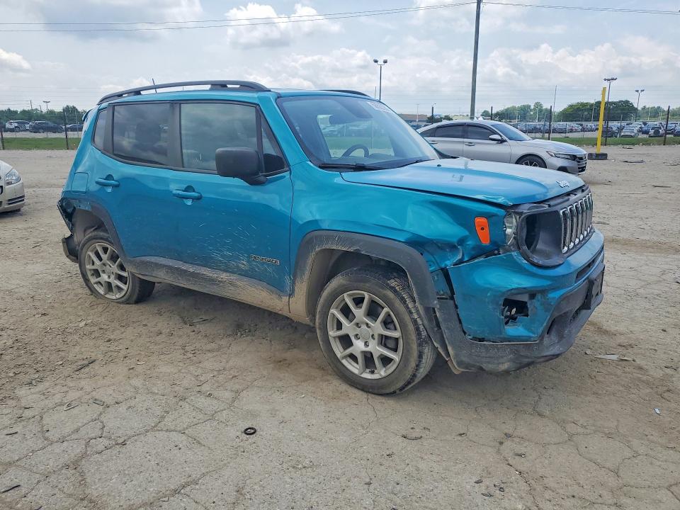 2019 Jeep Renegade VIN ZACNJBAB8KPK53124 COPART salvage auction — REAR END, In - Cert Of Title-Salvage Title, sold $125 on 2026-07-28 (photo 4)