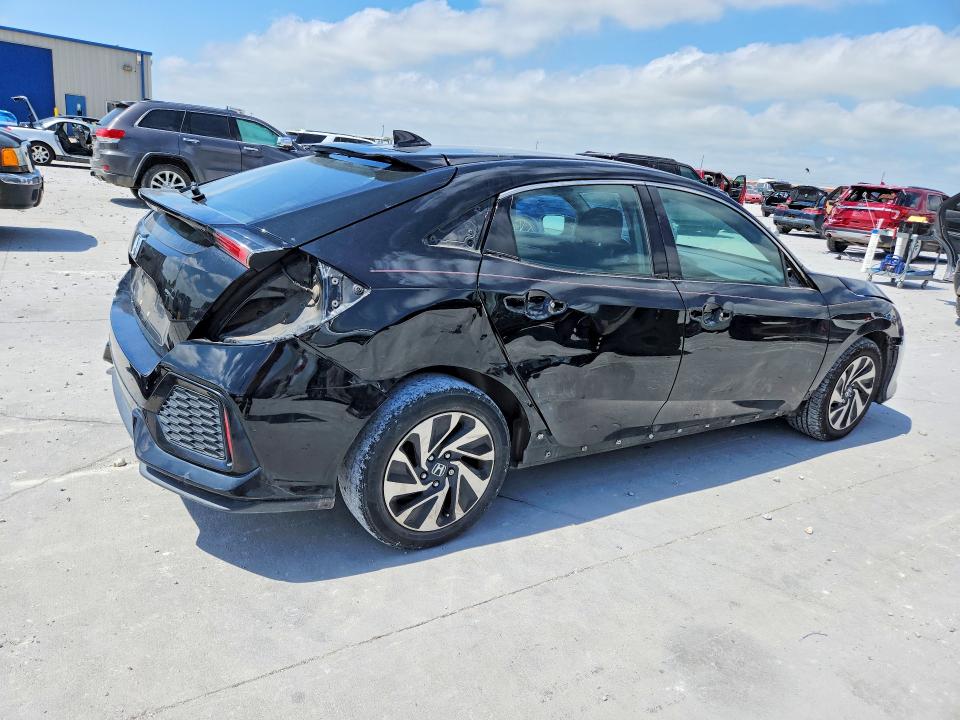 2017 Honda VIN SHHFK7H20HU417956 COPART salvage auction — FRONT END, Tx - Salvage Vehicle Title, sold $4,400 on 2026-07-24 (photo 3)