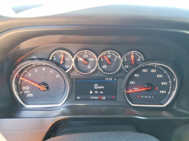 2019 Chevrolet Silverado VIN 3GCUYDED2KG267703 COPART salvage auction — HAIL, Ia - Cert Of Title-Salvage Title, sold $15,200 on 2026-07-29 (photo 9)